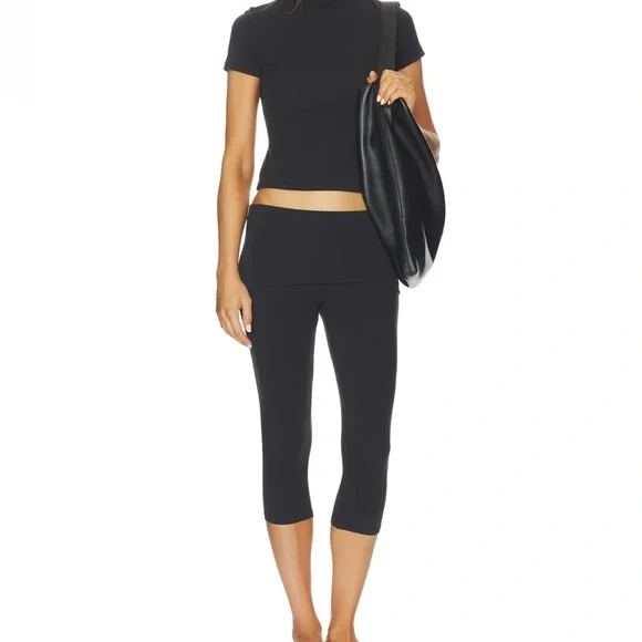 Skims foldover capri leggings - Picture 1 of 5